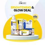 Brightening and Glow Deal – Lotion, Beauty Cream, Face Wash, Mask, Facial Sachet & Beauty Serum for Hydrated, Even Skin Tone, Radiant Glow & Diminished Dark Spots