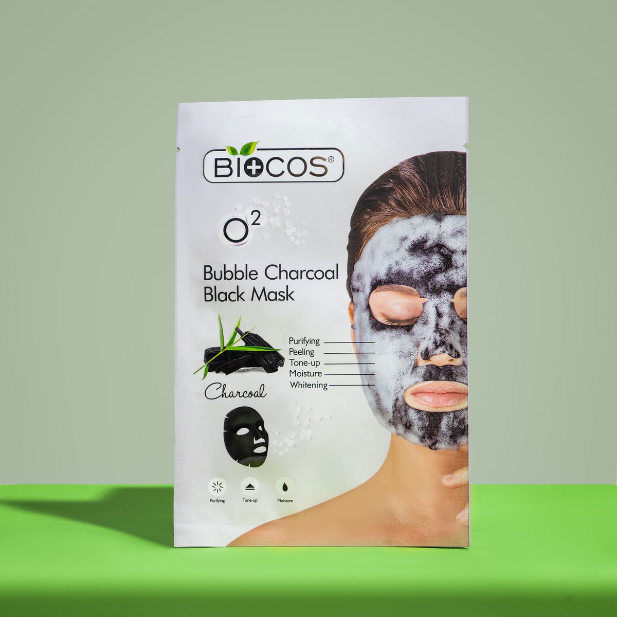 Bubble Charcoal Mask - Biocos