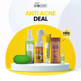 Anti Acne Deal – Soap, Serum, Cream, Lotion, Mousse & Spray for Acne Treatment, Oil Control, Hydration & Blemish Reduction